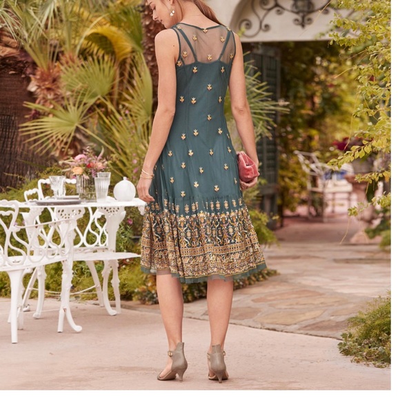 Jeweled Dreams Dress Petite Large BNWT - Picture 7 of 9